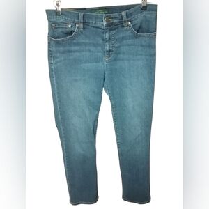 Ralph Lauren Dark Blue Denim Jeans Size 8 | Women’s Classic Straight Leg Jeans
